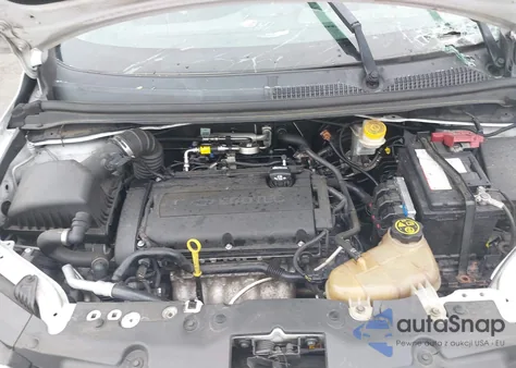 2016 Chevrolet Sonic Lt Auto из США, поврежденный, VIN 1G1JC5SG8G4117498